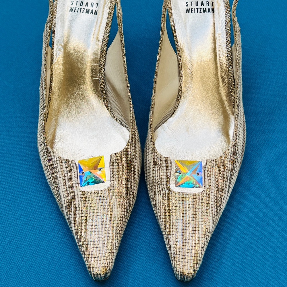 Stuart Weitzman Womens Slingback heels  Size 9.5 Medium